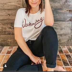 Weekending graphic tee